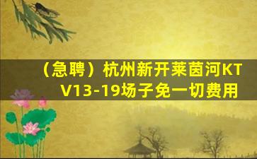 周口KTV招聘